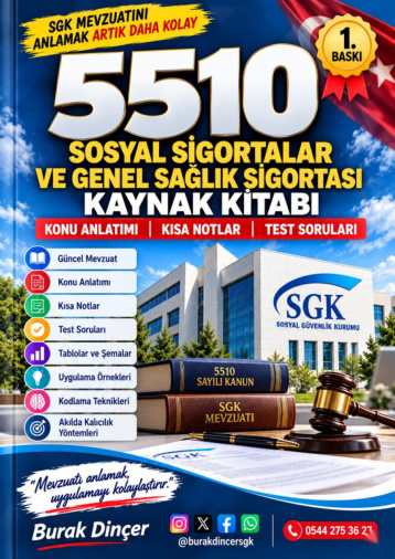 5510 Sayılı Kanun Kaynak Kitabı kapağı